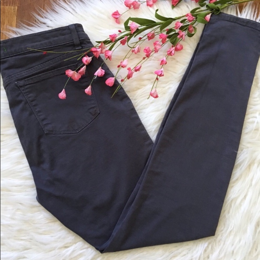 J Brand 811 Dark Grey Skinny Leg